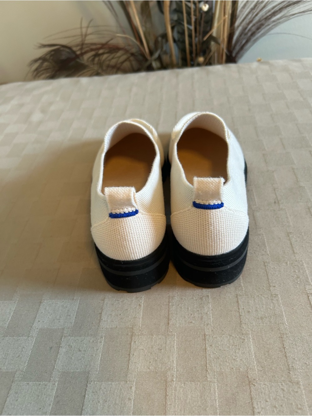 Rothy’s Merino Wool Blend The Lug Loafers in Ivory - Picture 5 of 15